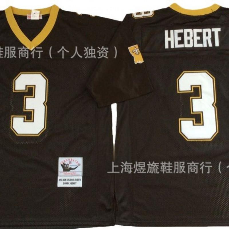 New Orleans Saints Retro Football Jersey Mens NFL Style Sport Shirt Size S-XXXL