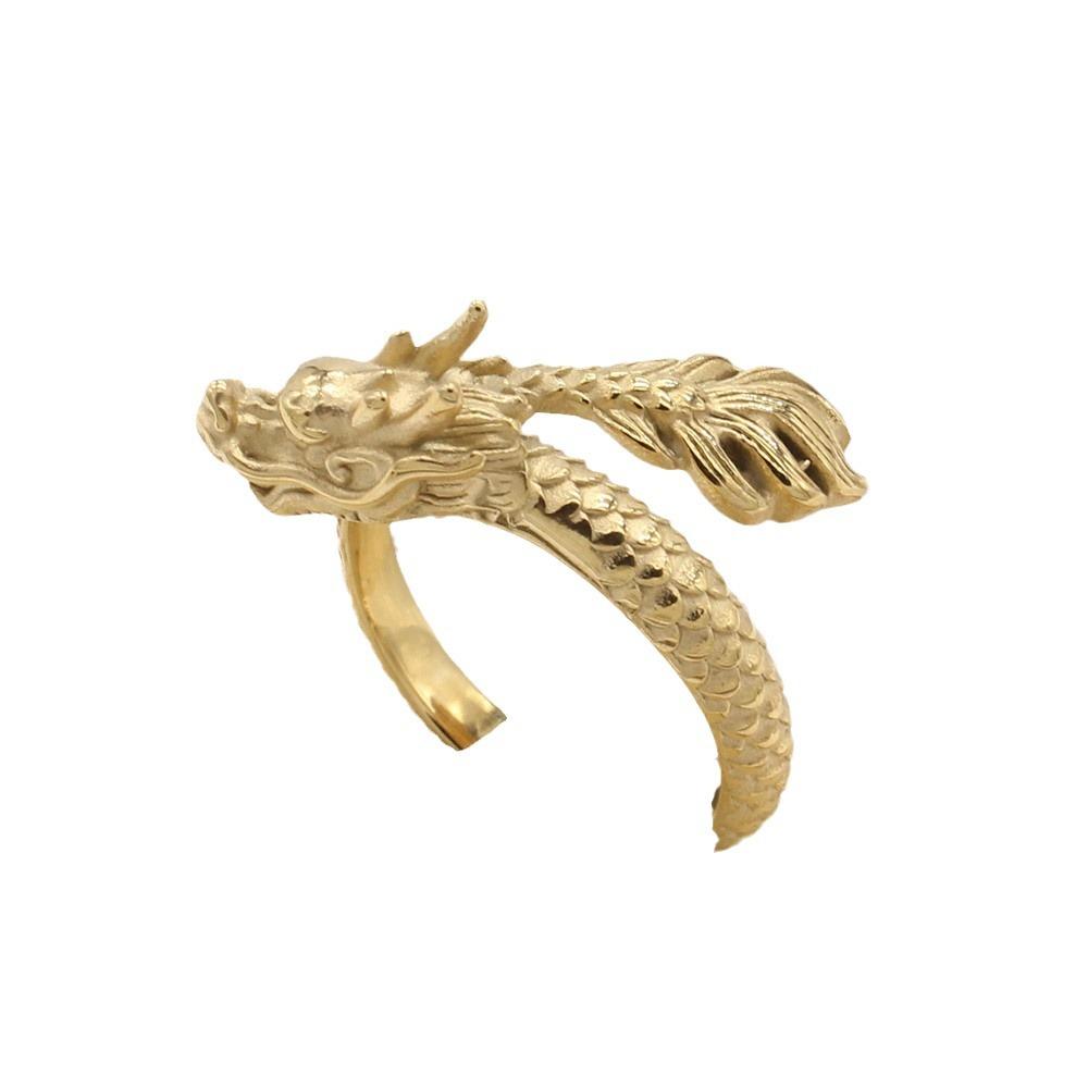 Accessories, European and American Personalized Retro Chinese Dragon Men's Rings