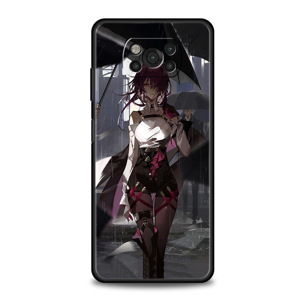 

Чехол для телефона Honkai Star Rail Genshin Impact для Xiaomi Poco X5 Pro X4 X3 NFC F5 Pro F4 F3 GT M5 M4 Pro 5G M3 C51 C50 Poco F5 Pro
