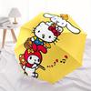 1pc Hello Kitty Autumn Harvest Umbrella with Plastic Handle,Suitable for All Seasons Home Travel Outdoor UmbrellaSanlio116