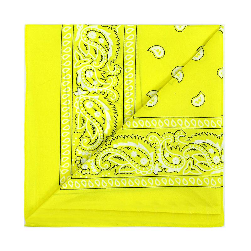2026 Y2K Girl Square Scarf Women Paisley Hip-Hop Vibe Headband Foulard Hijab Hair Bands Neckerchief Female Head Wraps Bandana