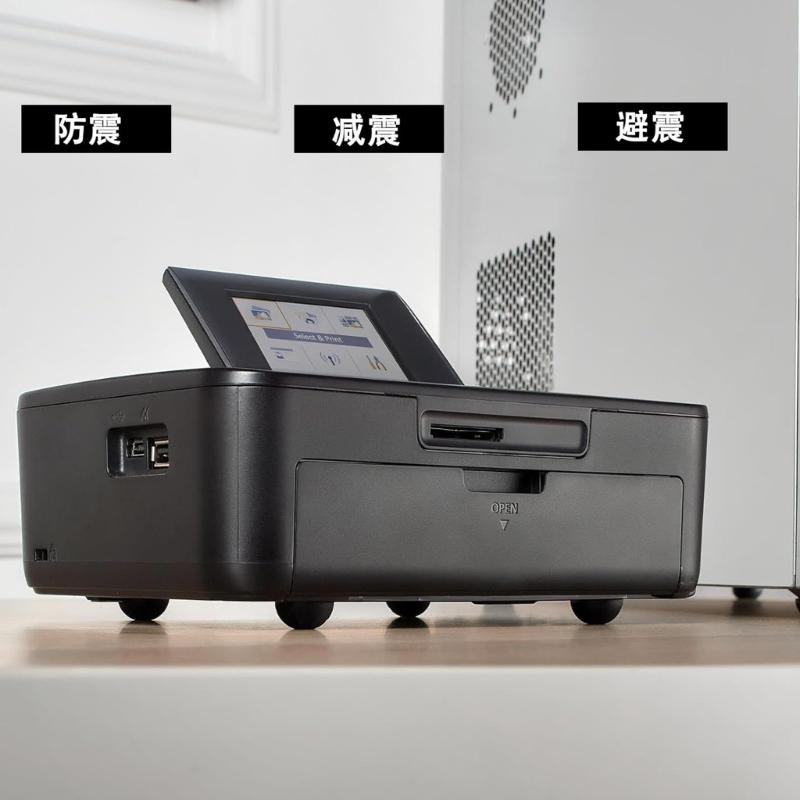 HIFI Sound Speaker Stand Hemispheres Amplifiers Shock Absorbers Feet Pad Vibration Stand Ebony Anti-shock Selfadhesive