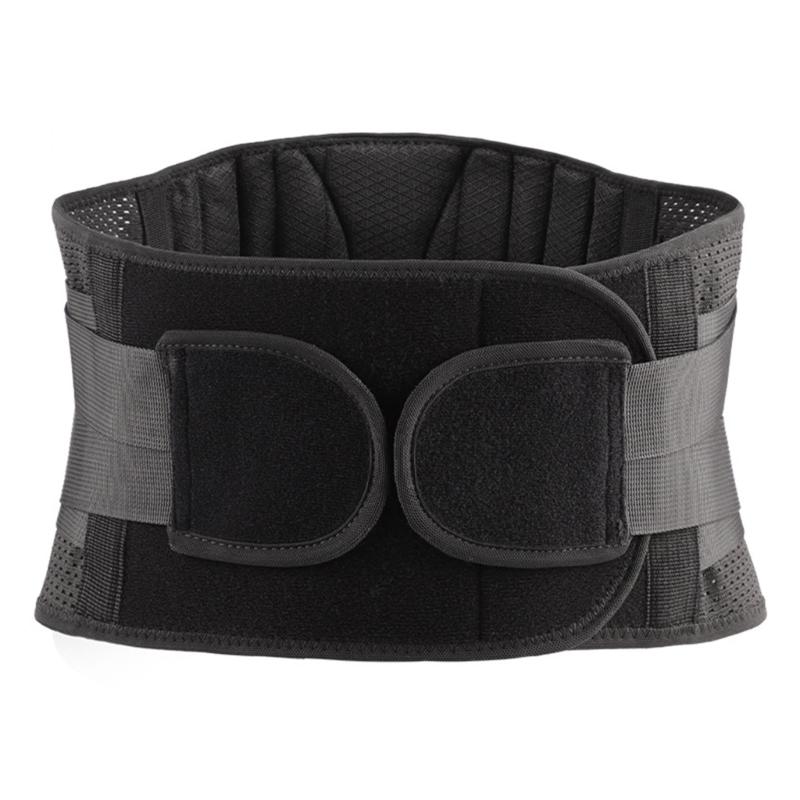 Elastic Back Brace With Enhanceds Lumbar Support Adjustable Waist Trimmer Belt For Gym Office Use And Travel