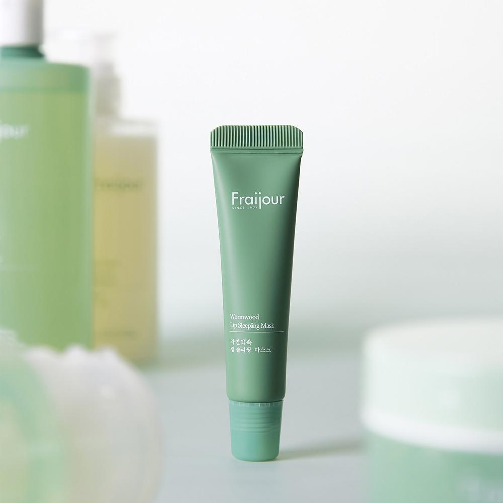 Fraijour Original Herb Wormwood Lip Sleeping Mask Deep Moisture Night Care 12g Lip Balm Treatment
