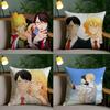Ddoushisei Anime Moive Pillow Case Pillow Case Plush Fabric Soft Double Sided Print Home Sofa High Quality Cushion