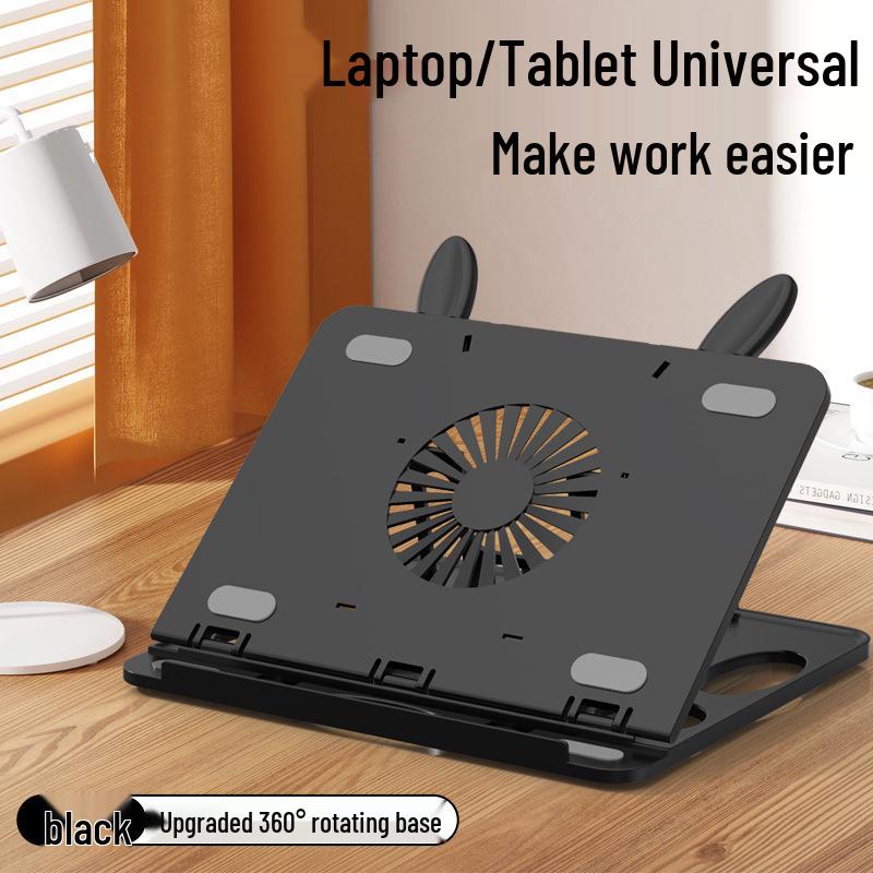 Suport portabil ergonomic pentru laptop cu funcții de răcire