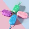 1/4pcs Silicone Shower Brushes - Clean & Massage in One, Enhance Your Bathing Experience, Massage Brushes|Ergonomic Design