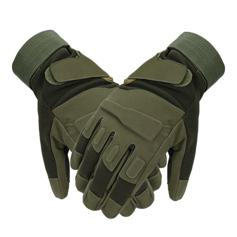 Military Full-Finger Tactical Gloves: Non-Slip, Wear-Resistant, Ideal for Cycling and Sports