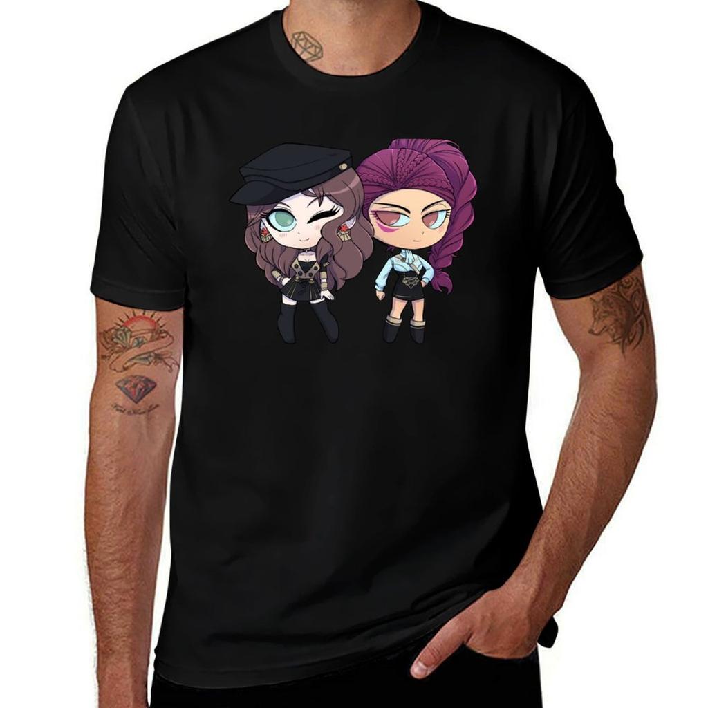 Dorothea And Petra Fire Emblem Three Houses Chibi Cuties TShirt Breathable Mesh Panel TShirt