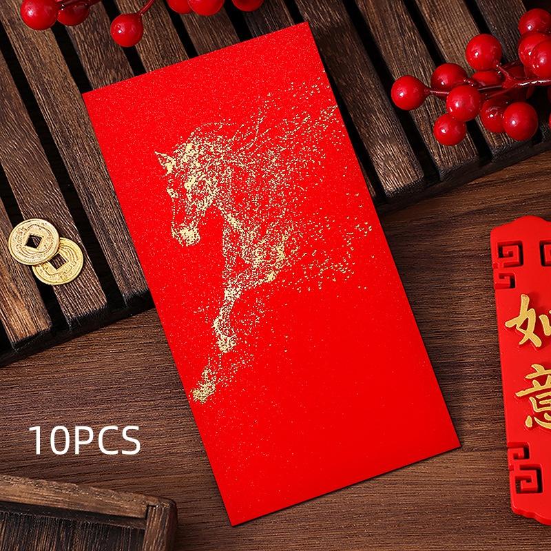 

10 шт. Свадебные красные конверты Мешок для свадебного подарка Двойное счастье Счастливый карман Традиционный китайский Хунбао Свадебное украшение A5
