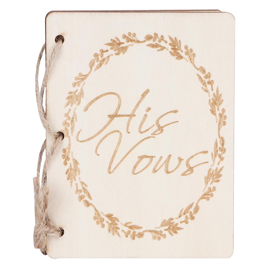 2 Sets Hochzeit Gelübde Bücher Exquisite Geschenk Karte Erklärung Broschüren Requisiten Liefert