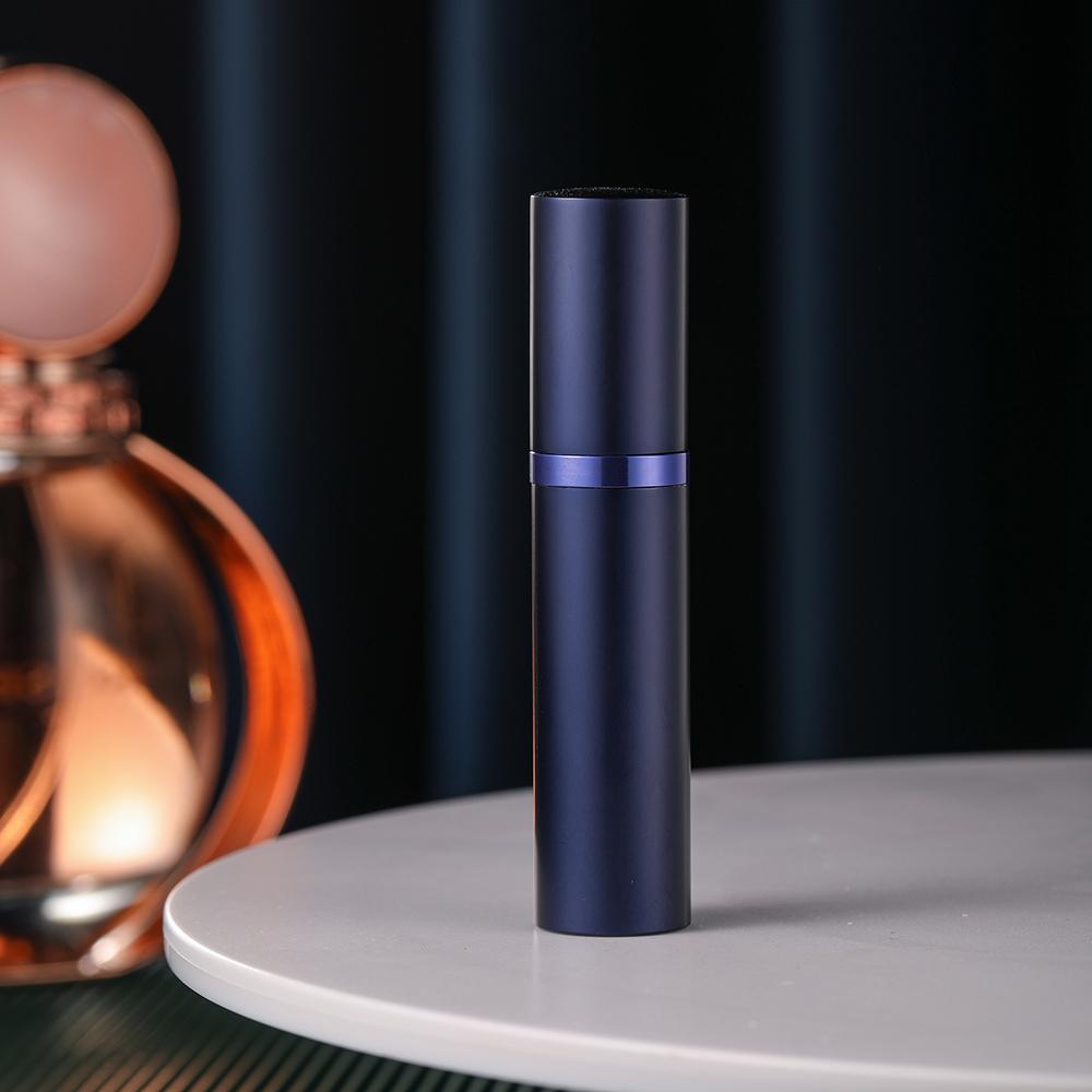 5ml Mini Bottom Filling Perfume Spray Dispenser Bottles Cosmetic Refillable Spray Atomizer Portable Liquid Container Bottle 5ml фиолетовый