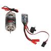 RC Car 390 Brushed Motor 30A JST Plug High Torsion Brushed Motor ESC Set for 1/16 1/18 RC Car 7.2V