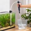 Battery-Operated Water Changer for Fish Habitat Cleaning, with Integrated Motor Body, Corrugated Hose and ABS Plastic Construction