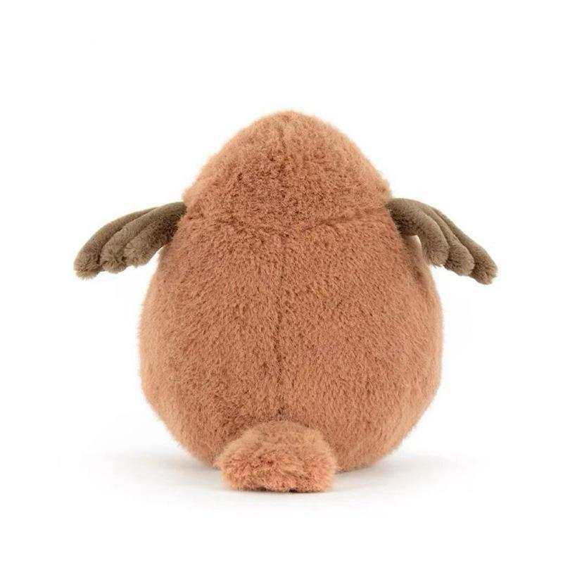 20cm Fat Robin Plushies Cartoon Stuffed Animal Fat Pigeon Doll Very Soft Cuddly Plush Bird Toy Cute Fluffy Birthday Gifts Girl