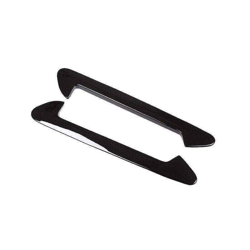 For BMW X3 G01 18-2024 Gloss Black Side Fender Air Wing Vent Cover Trim 2PCS
