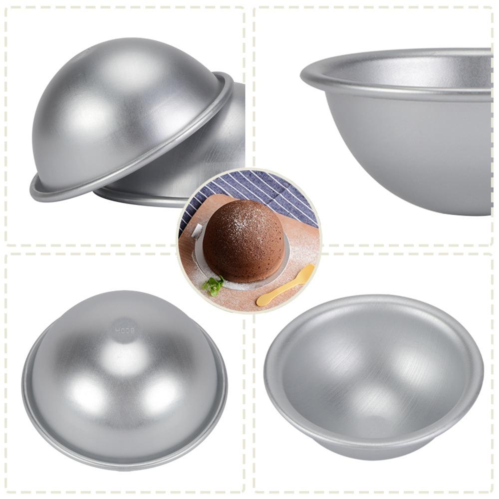 Aluminum Dome Cake Pan Non-Stick Semicircle Cake Pan Mini Dessert Mold  Pudding Making