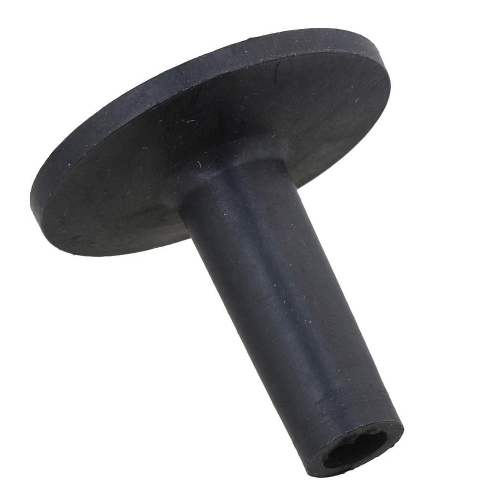 Yibuy 10 Pieces Black Drum Set Replacement Parts Felt Washer + Plastic Long Cymbal Sleeves with Flange Base