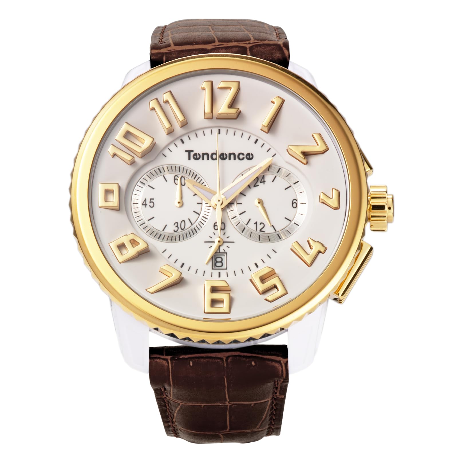 

Часы Gulliver Round Chrono Brown [Tendence] TY046019-DBLE-AM Мужские [Товар] белый
