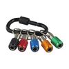 1pc Drill Bit Holder 1/4 Hex Shank Screwdriver Keychain Extension Bar Screwdriver Bit Holder Keychain Extension Bar Batches