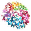 Hot Sale 3D Butterfly Wall Decals12pcs 6big+6small PVC 3D Butterfly Wall Sticker for Home Decoration