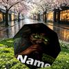 Custom Name Personalized horror movie Print Umbrella, Auto Open Close, 8‑Rib Sturdy Frame, Commute Camping Hiking Use, Birthday Gift