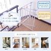 Ycozy BabySafe Baby Gate Stair Safety Gate Children Pet Gate Auto Close Baby Gate Baby Fence Tension Type Baby Guard Fence Height 77cm Installation