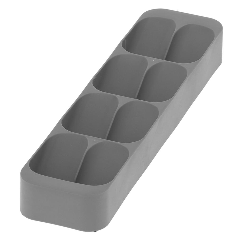 Grey Kitchen Spice Bottle Rack Kitchen Storage Holder Seasoning Jar Storage Shelf for Home