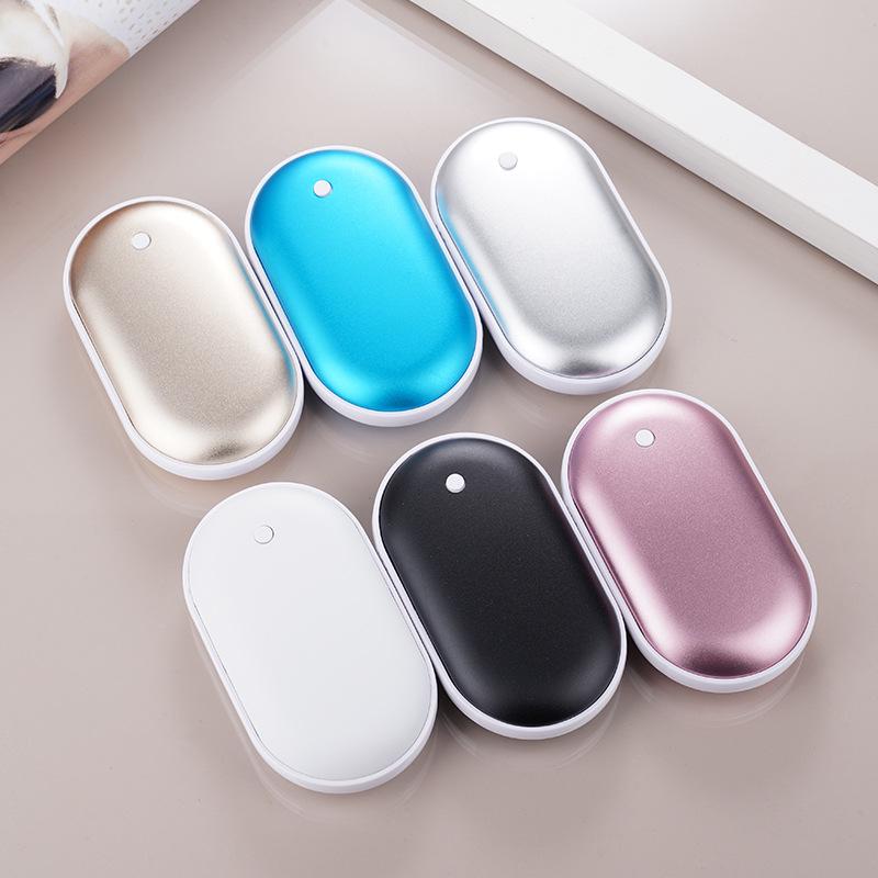 Rechargeable Pebble Hand Warmer and Charger