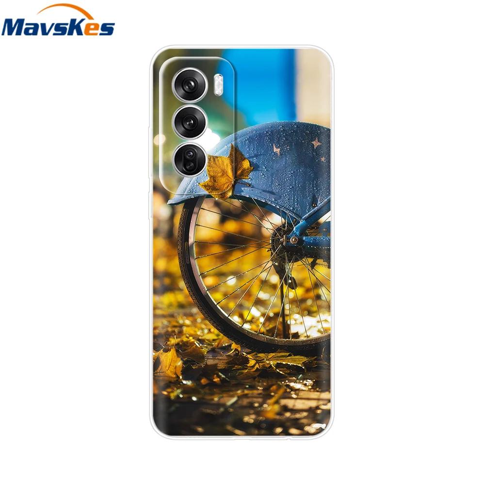 For OPPO Reno 12 5G Case Transparent Cover For OPPO Reno12 Pro 5G Reno12 Luxury Marble Soft Silicone TPU Phone Cases Funda Capas