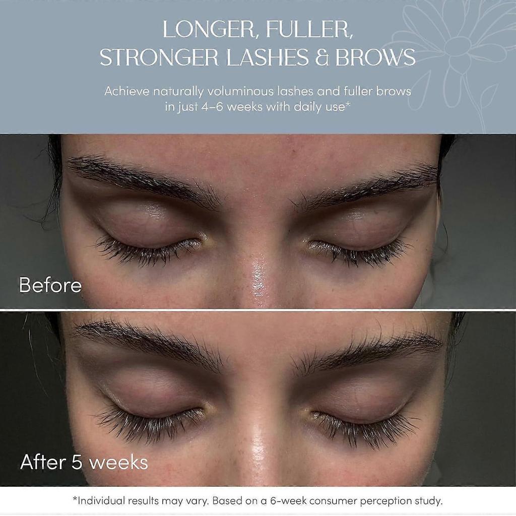 Eyelash Growth Support Serum 6ml  Eye Lash and Eyebrow Enhancing Serum for Women & Men Wi