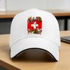 Schweiz Schweizer Flagge Sonne Baseballkappe Frühling Unisex Unisex Design Hip Hop Hüte Sonnenschutz Street Style Kpop Rock Snapback Kappe