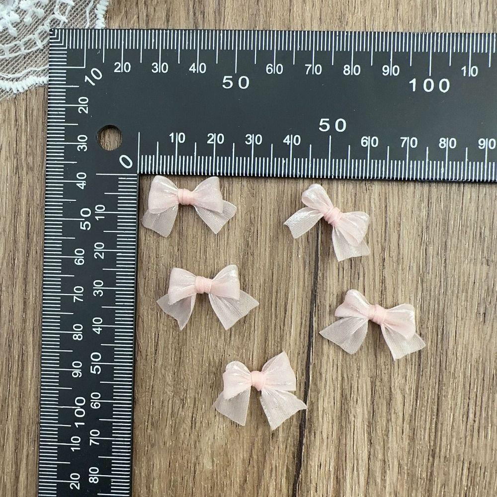 10pcs Colorful Bow Nail Art Decoration French Elegant DIY Craft Supplies  Phone Case Accessories