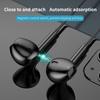 Bluetooth Słuchawki z pałąkiem na kark Stereo Bezprzewodowe słuchawki douszne Magnetyczne słuchawki sportowe z mikrofonem do smartfona