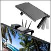 Multifunction Storage Rack, Adjustable Top TV Screen Shelf, LCD Computer Rack, Office Storage Holder, Home Organizer