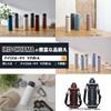 Iris Ohyama Water Bottle Sports Bottle 1 Liter 1L Blue Vacuum Insulation Layer Keeps It Cold for 6 Open Drink Directly with One Hand Comes with an