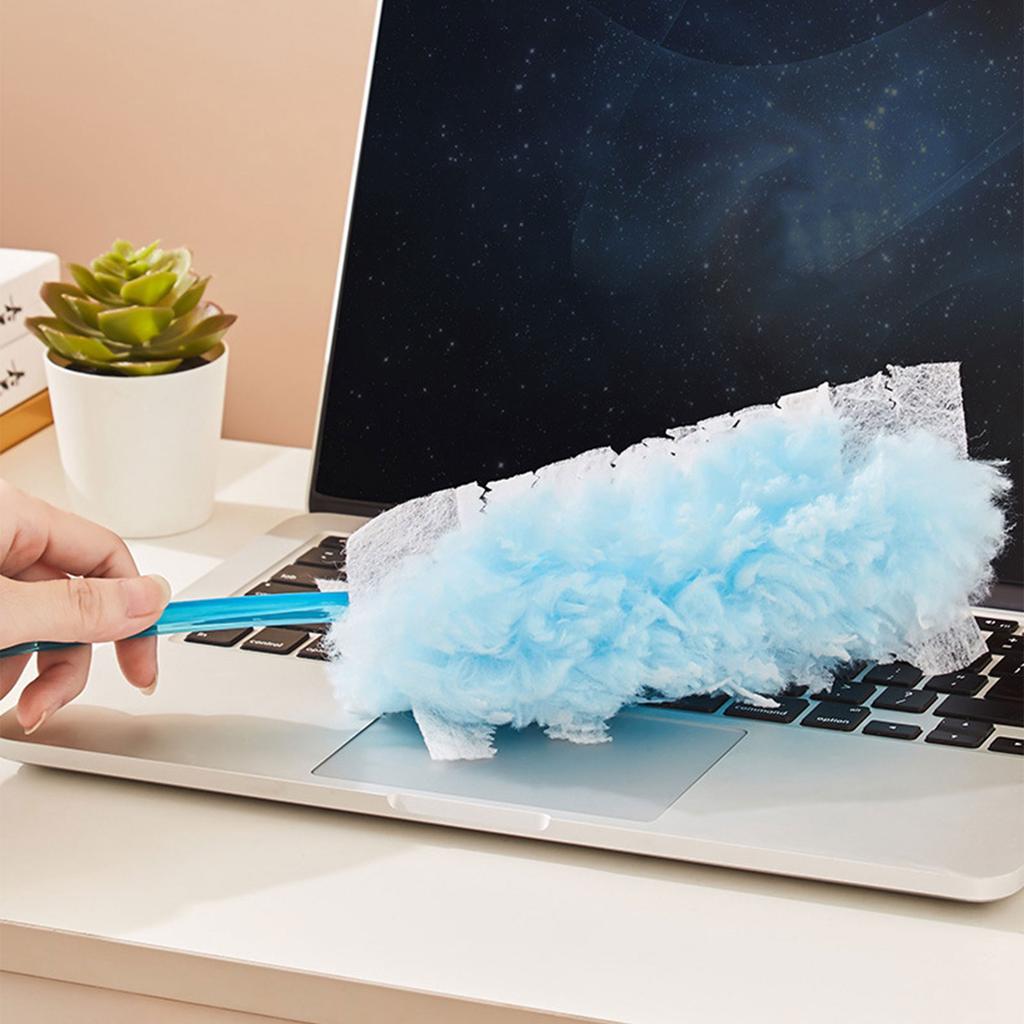 Washable Electrostatic Absorbent Fiber Duster Air-condition Car Furniture Cleaning Dust Remover Microfiber Dusting Brush