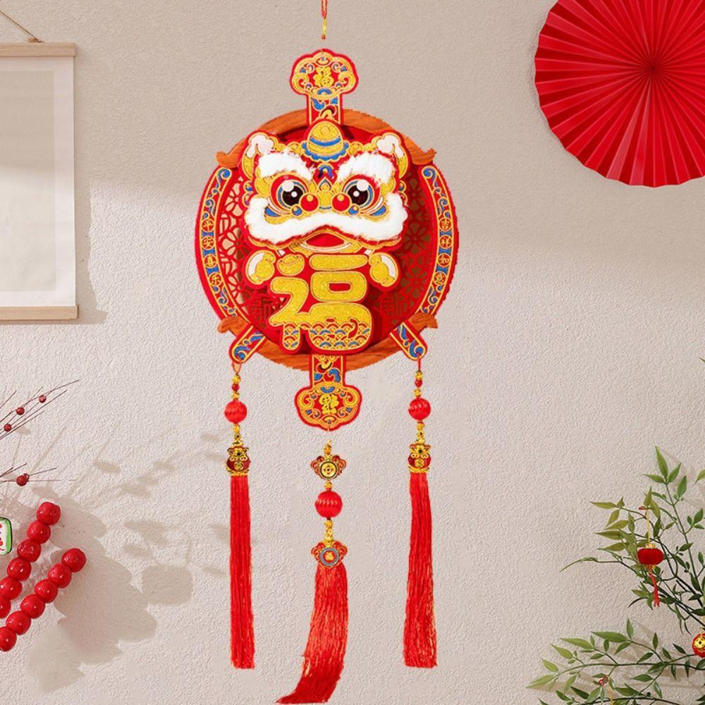 Traditional Hanging Decoration Three-dimensional Spring Festival Pendant  Chinese New Year