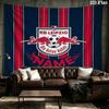 Custom Name RB Leipzig2 Printed Tapestry – Wall Hanging for Bedrooms, Dorms, and Home Decor