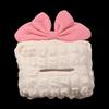 Hanging Type Car Hanging Napkin Holder Bow Paper Organizer Storage Bag  for Car Back Seat