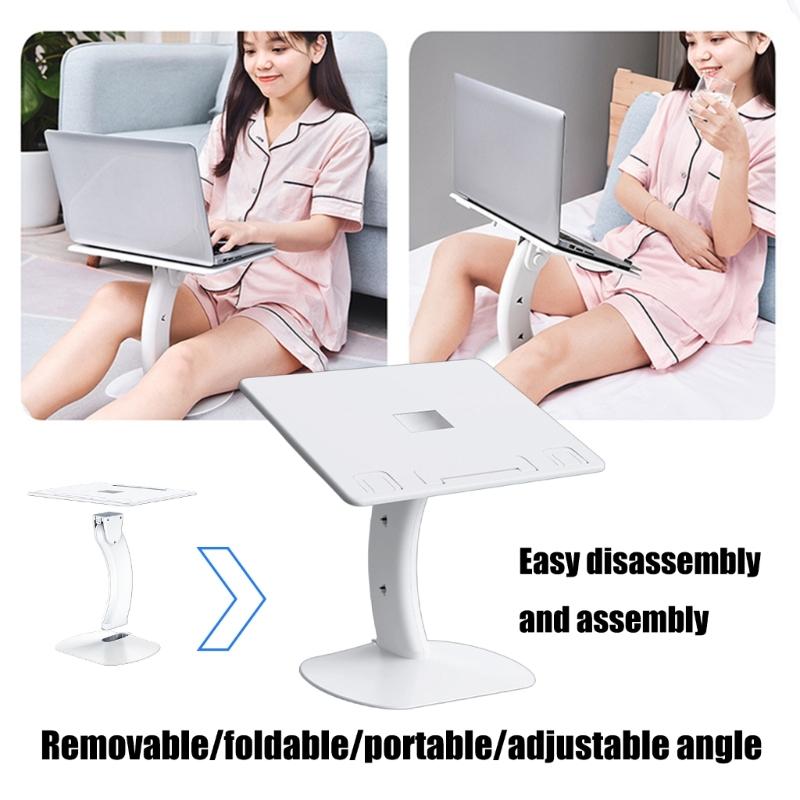Portable Vehicle Desk Holders Stand for Work Study and Eating Adjustable Height Adjustment 5cm ABS Aluminum Construction
