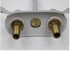 TLXT Copper Deck-Mounted Basin Faucet (Cold/Hot)