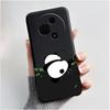 Casing For TCL 60 SE 605 / TCL 60 / TCL 60R 5G Phone Case Aesthetic Cute Cat Astronaut Soft Silicone Black Protective Back Cover