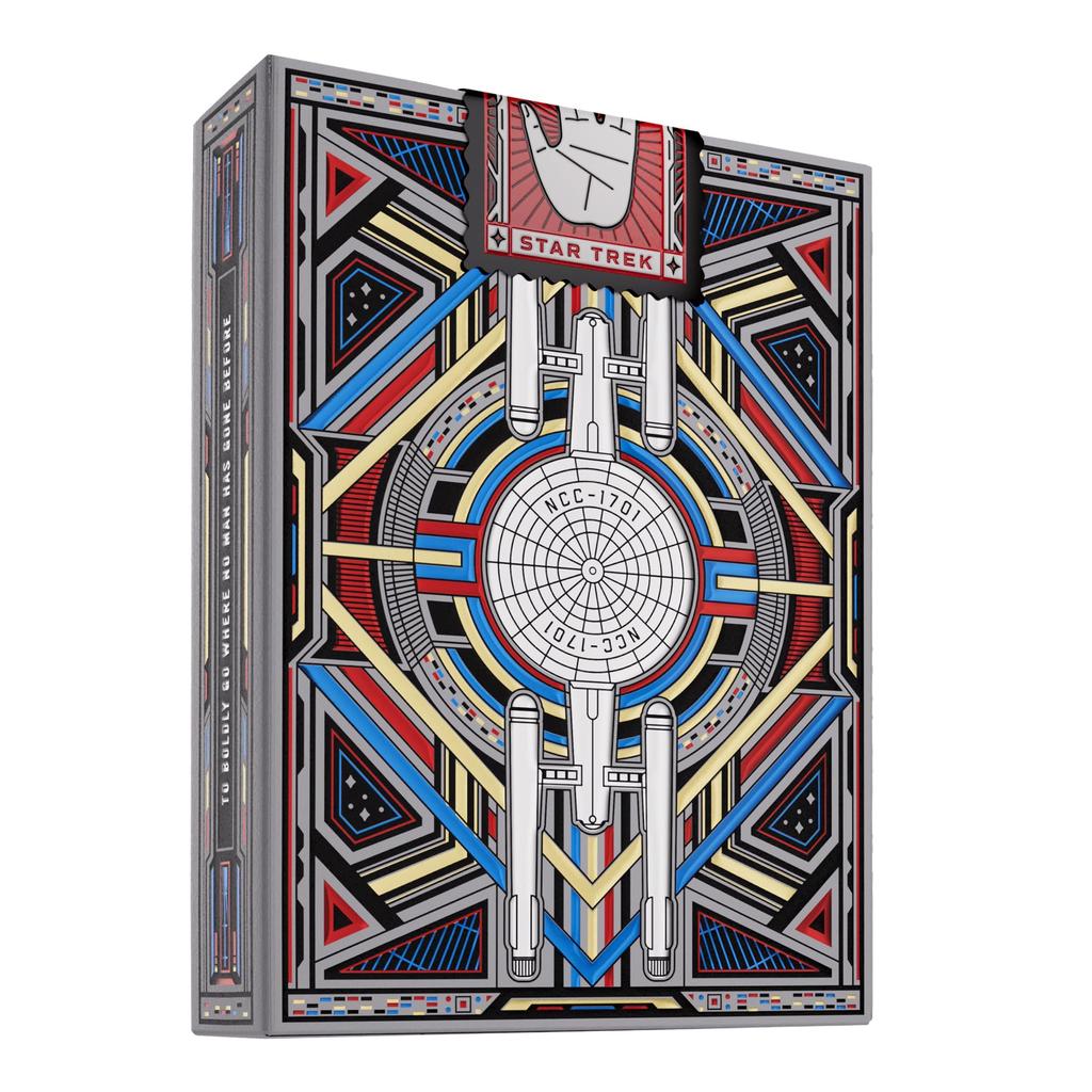 theory11 Star Trek Light Premium Playing Poker Standard Premium Playing Cards Cards, Size, Index,