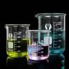 Thicken Lipstick Heating Beaker 10ml 25ml 50ml 100ml 150ml Transparent Scaled Measuring Cup Heat-resist DIY