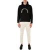 Emporio Armani Sweatshirts Men's Black Hooded Moderate Regular 6R1ME9-1JWPZ-00C5