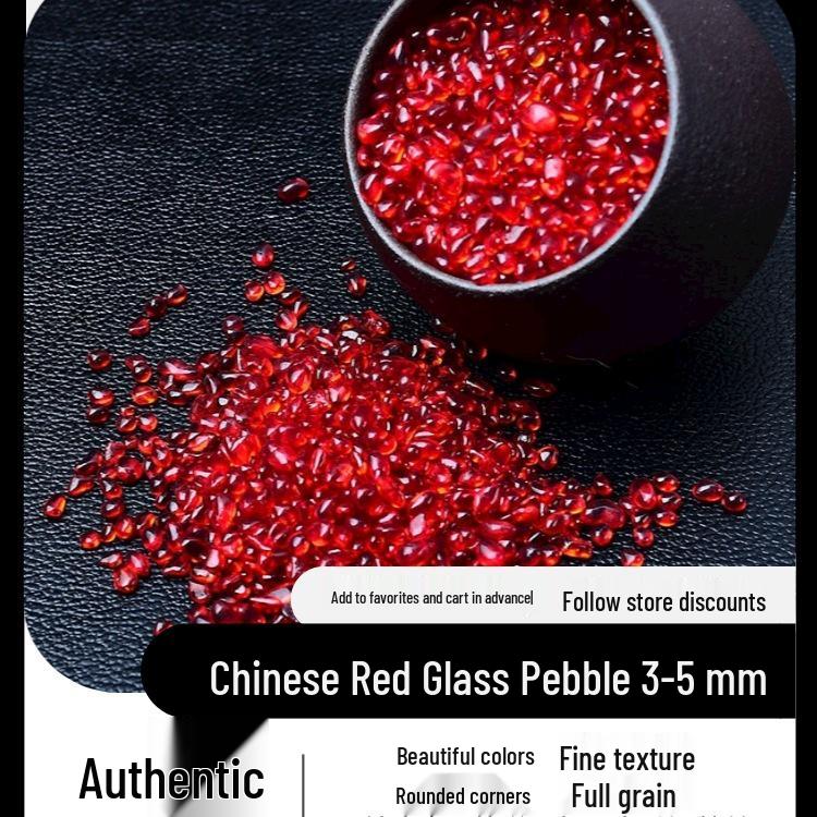 Seven-Color Glazed Crushed Stone Glass for Fish Tanks, Landscaping, Crystal Ornaments, DIY Mandala, and Gemstone Jewelry