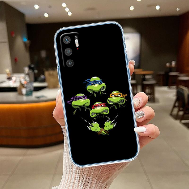 

NH46 TMNT Transparent Phone Case for Motorola Moto G10 G20 G30 G31 G32 G34 G35 G41 G42 G50 G51 G52 G55 G60 G60S G62 G71 G72 G75 Motorola Moto G34