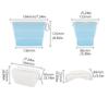 Food Grade Silicone Storage Bag Refrigerator Reusable Preservation Outdoor Travel Fruit Microwave Heating Available Sealed Bags