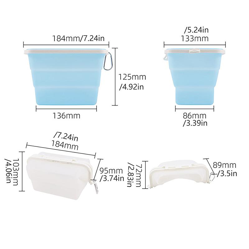 Food Grade Silicone Storage Bag Refrigerator Reusable Preservation Outdoor Travel Fruit Microwave Heating Available Sealed Bags